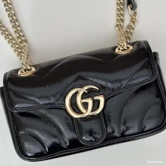 Hyperpeter GUCCI GG bag-23*14*6CM MARMONT 0522